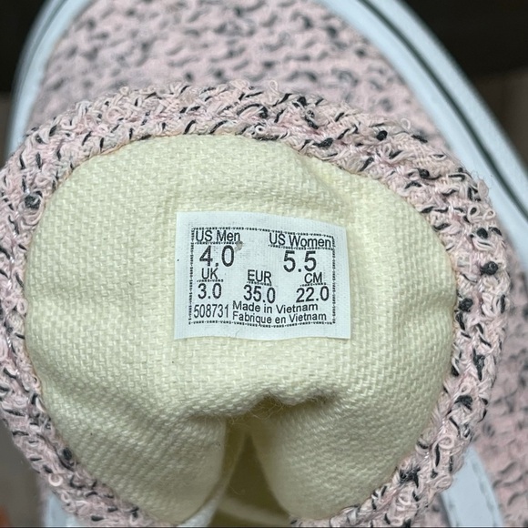 Vans Old Skool (Boucle) Pink Speckle Shoe Size 5.5 Women - Picture 9 of 9